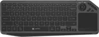 Tastatură Natec – Turbot 2, wireless, cu touchpad, negru/gri