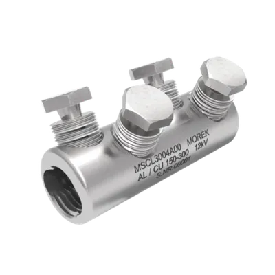 Mufa medie tensiune MSCL300 Al/Cu 150-300mm² 12kV 4x Surub aluminiu SB cable connector