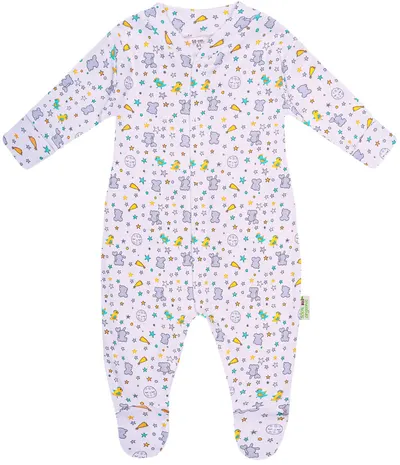 Salopetă pentru bebeluşi Bio Baby - 74 cm, 6-9 luni, multicolor