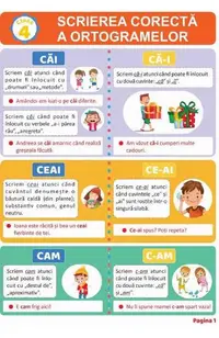 Pliant ortograme. Clasa 4