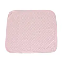 Patura pentru bebelusi 80 x 90 cm Cangaroo Bloomy Roz