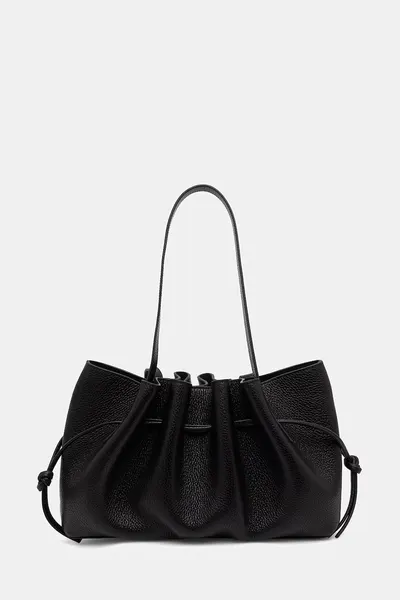 Yuzefi sac pentru femei din piele SCALLOP SHOULDER