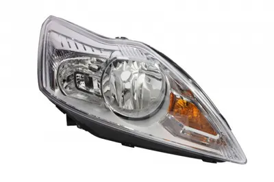 Far dreapta (H1 H7, reglaj electric, cu motoras, fundal cromat) FORD FOCUS 2008-2012