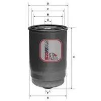 Filtru combustibil SOFIMA S 4123 NR