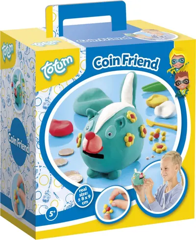 Set de creatie Totum - Fa-ti singur pusculita cu modelin