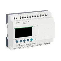 Releu Inteligent Modular Zelio Logic, 24 I O, 24 V C.A., Ceas, Afisaj