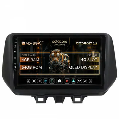 Navigatie Hyundai Tucson (2018-2020), Android, A-Octacore 4GB RAM + 64GB ROM, 9 Inch - AD-BGA10004+AD-BGRKIT203