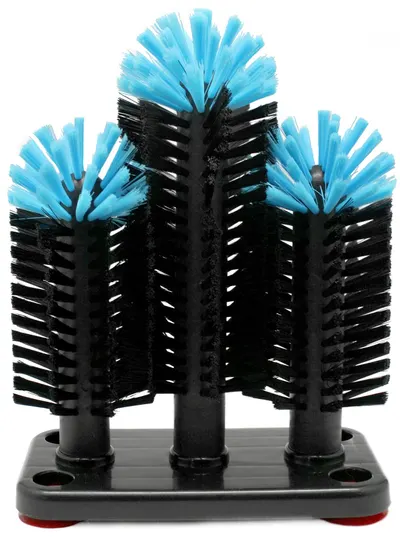 Set de 3 perii pentru spalat pahare Vin Bouquet