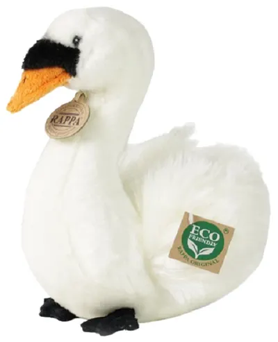 Jucărie de pluș Rappa Eco Friends - Lebădă, 23 cm
