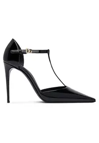 Pantofi stiletto Dolce Gabbana - piele naturala - toc inalt - negru