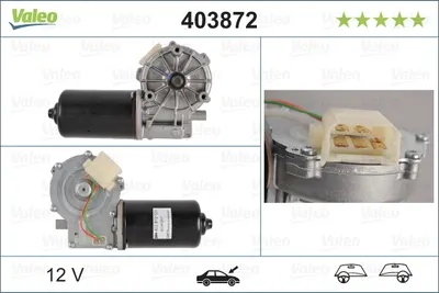 Motor stergator Fata potrivit MERCEDES LK LN2, NG, O 301, O 302, SK, T2 LN1, VARIO, VARIO (B667, B670, B668), VARIO (B670), VARIO (B670, B668, B667) M102.946-OM904.964 11.64