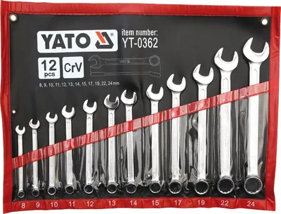 Set Chei Combinate Satinate 8-24Mm, 12 Buc