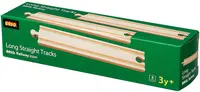 Accesoriu feroviar Brio - Sine, drepte, 4 bucati x 21.5 centimetri