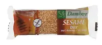 Baton bio de susan cu miere, fără gluten, 50 g, Damhert