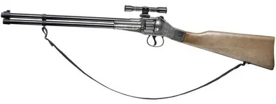 Pușcă pentru copii Villa Giocattoli Sheriff Old Metal - Cu capse, 8 trageri
