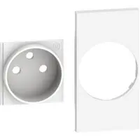 L.NOW - placa priza FR/BE 2M ALB