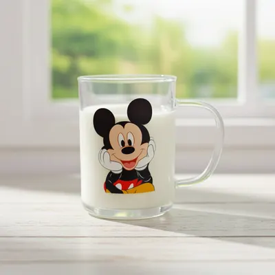 Pahar pentru băuturi calde și reci Morello - Mickey Mouse, 400 ml