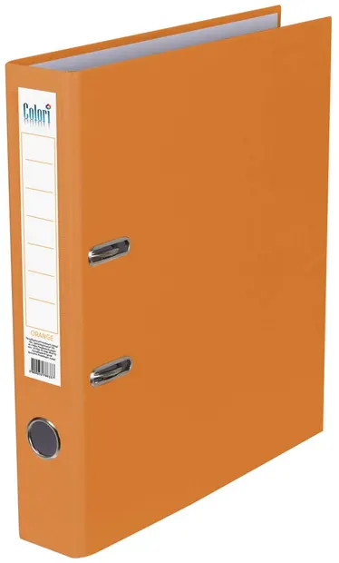 Biblioraft Colori - 5 cm, portocale, cu cant metalic