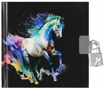 Jurnal secret cu lacăt Starpak - Horses