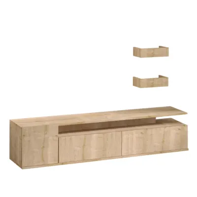 Comoda TV ALIKA, stejar, 180x35x45 cm