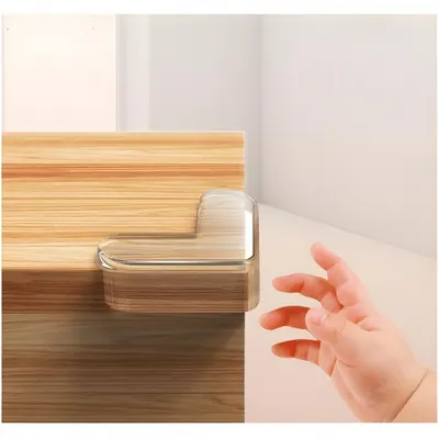 Set 4 protectii transparente pentru colturi 18x400x11x15x4