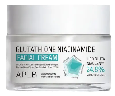 APLB Cremă de față Glutathione Niacinamide, 55 ml