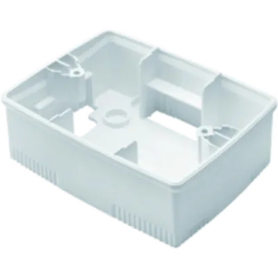 Doza aparenta pentru Ornament ONE - ITALIAN STANDARD 3 module- BLACK - CHORUS