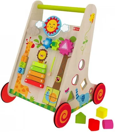 Antemergator din lemn Classic World - Educativ