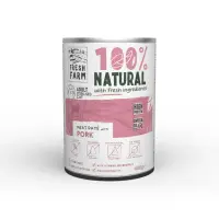 FRESH FARM Smooth Sterilised, Porc, conservă hrană umedă pisici sterilizate, (pate), 400g