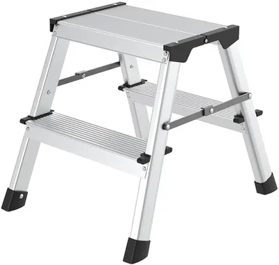 Scară dublă din aluminiu MMS - 2х2, pana la 150 kg