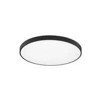 Plafoniera PERFECT Nisipiu Negru Aluminiu & Acrylic Surface LED 80W 9049Lm IP20 TRIAC Dimabil Driver AC220-240V Beam Angle: 120° CRI>80 3000K Dimabil
