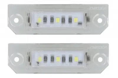 Lumina numar inmatriculare, culoare lumina: alb; set, 12V, cu aprobare circulatie potrivit VW GOLF IV 08.97-06.06