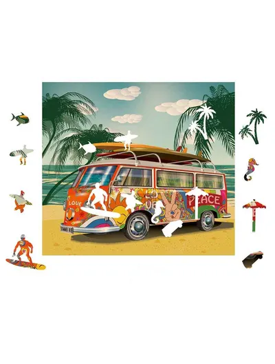 Puzzle - Mandala - The Hippy Van