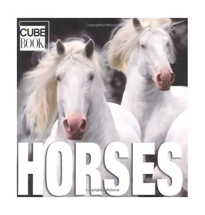 Horses (CubeBook) - Hardcover - ***