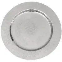 Tava Rotunda, din Inox, 33 cm, Grunberg