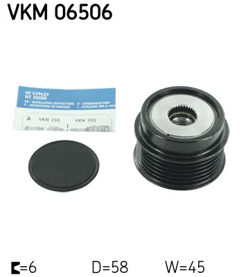 Fulie Alternator Hyundai Elantra, I20, I30, I40, I40 Cw, Ix20, Ix35, Veloster; Kia Carens Iii, Carens Iv, Cee D, Cerato, Optima, Pro Cee D, Rio Iii, Soul, Soul Ii, Sportage, Venga 1.4-2.0 Dupa 2006