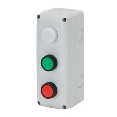 Enclosures Complete With Operator - 3 Moduls - 1no 1nc - Start / Stop / Indicator - Ip66