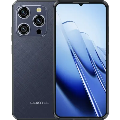 Telefon rezistent Oukitel WP52, 5G, 6.6 , 256GB, NFC, Senzor Amprenta, 6500mAh, Android 14, Blue