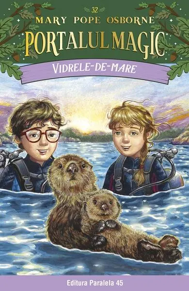 Portalul magic. Vidrele-de-mare (Vol. 32) - Paperback brosat - Mary Pope Osborne