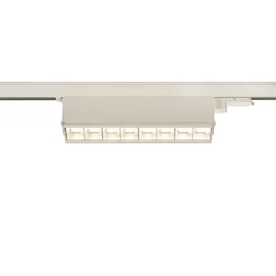 Iluminat decorativ pe sina, Traseele MOVE vedere, alb-3 ~ SIGHT MOVE sistem 3 faze lumina alba 4000K