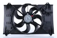 Ventilator radiator (cu carcasa) potrivit KIA RIO II 1.4 1.5D 1.6 03.05-12.11