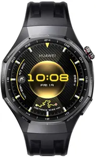 Ceas inteligent Huawei - Watch GT6 Pro, 1.47'', 46 mm, Black Silicon