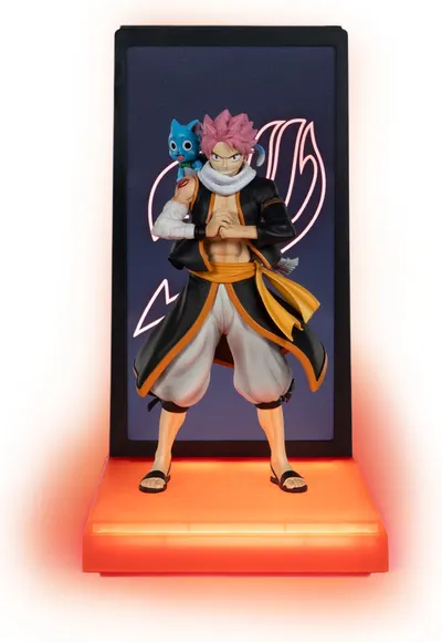 Statuetă Tsume Animation: Fairy Tail - Natsu Dragneel (Neon) 1/9, 25 cm