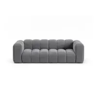 Canapea gri deschis 228 cm Lupine – Micadoni Home