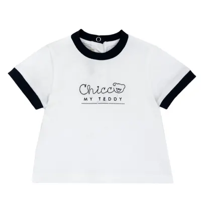 Tricou copii Chicco, Alb cu model, 01712-70MFCO