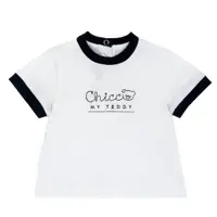Tricou copii Chicco, Alb cu model, 01712-70MFCO
