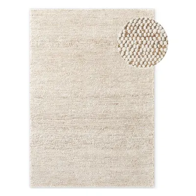 Covor bej țesut manual din amestesc de lână 80x150 cm Peas – Villeroy&Boch