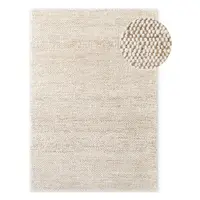 Covor bej țesut manual din amestesc de lână 160x230 cm Peas – Villeroy&Boch