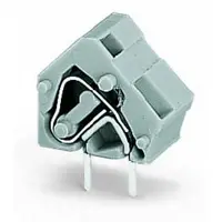 Stackable PCB terminal block; 2.5 mm²; Pin spacing 10/10.16 mm; 1-pole; CAGE CLAMP®; commoning option; 2,50 mm²; green