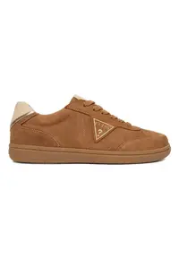 Pantofi sport piele naturala - Maro